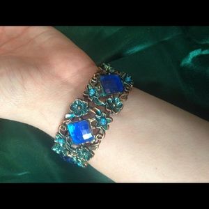 Jewelry - LAST CHANCE! Peacock Rhinestone Bracelet Jewelry - LAST CHANCE! Peacock Rhinestone Bracelet